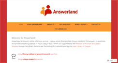 Desktop Screenshot of answerland.org
