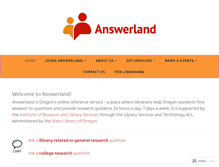 Tablet Screenshot of answerland.org